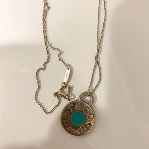 Tiffany & Co. tag necklace